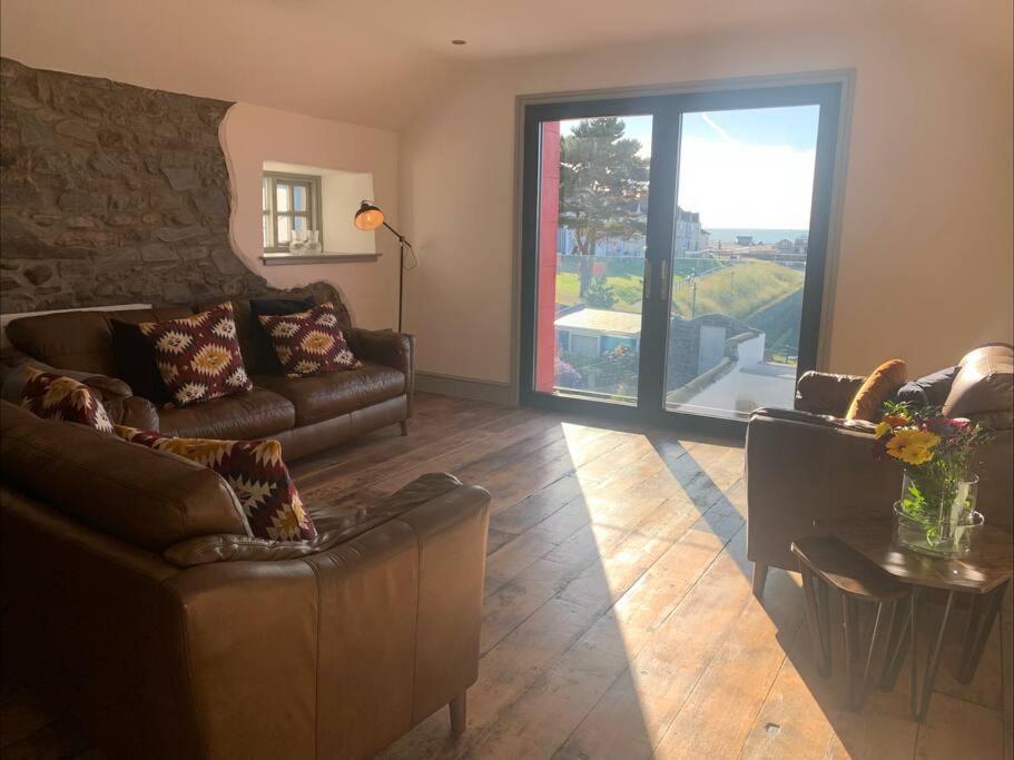 Aberaeron Island House - Panoramic Harbour Views Villa Exteriör bild